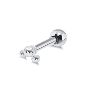 Mini Triple Ball Helix Ear Piercing TIP-3378